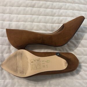 Mix No. 6 Brown Suede Heels